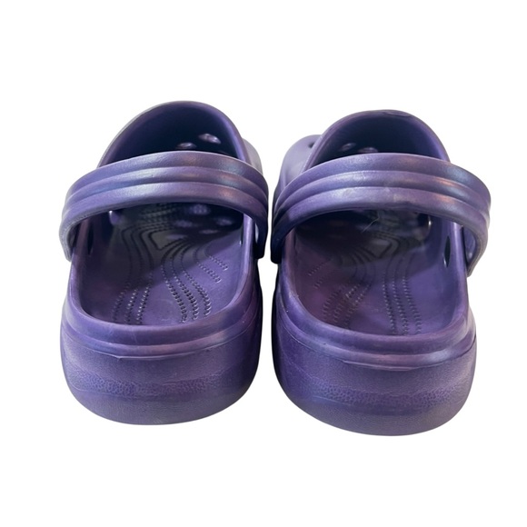 Amoji Clogs Mules Size 240 or Women’s Size 8 Purple - Picture 6 of 7